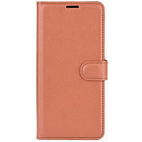 Чехол-книжка Litchie Wallet для Samsung Galaxy Note 20 Ultra Brown OB, код: 6761685