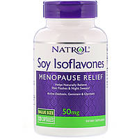 Изофлавоны сои Soy Isoflavones Natrol 50 мг 120 капсул SX, код: 7289422