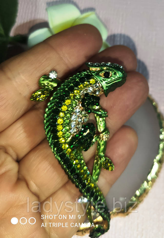 брошка саламандра