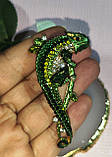 Брошка-кулон, саламандра від студії LadyStyle.Biz, фото 5