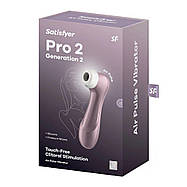 Вакуумний кліторальний стимулятор Satisfyer Pro 2 Generation 2 Violet, фото 2