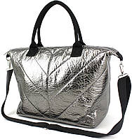 Женская дорожная сумка из искусственной кожи Wallaby Voila Серебристый (8-57399) UM, код: 8299043