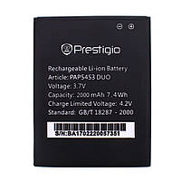 Аккумулятор PAP5453 для Prestigio 5453 MultiPhone PAP Duo 2000 mAh (PAP5453) SB, код: 137546