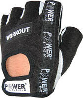 Перчатки для фитнеса и тяжелой атлетики Power System Workout PS-2200 M Black SX, код: 1293297