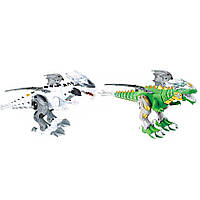Іграшковий Динозавр, інтерактивна іграшка, ходить, дихає парою, звук, 2 кольори в асортименті (YF6818)
