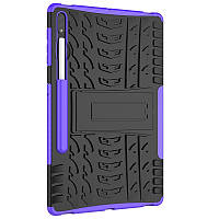 Чехол Armor Case для Samsung Galaxy Tab S7 Plus 12.4 T970 T975 Purple SX, код: 7413397