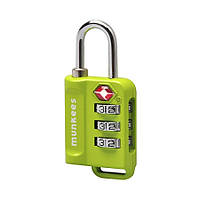 Брелок-замок Munkees 3610 TSA Combi Lock Lime Green (MUN-3610) PK, код: 7429040