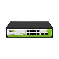 8-портовый PoE коммутатор ZKTeco ZK-PoE82N-120W (8xPOE, 2xLAN) PK, код: 7464956