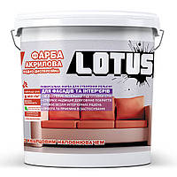 Краска декоративная рельефная акриловая структурная Lotus 7 кг Белый ES, код: 7443737