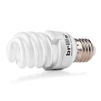 Лампа энергосберегающая Brille Стекло 13W Белый 128094 DL, код: 7264435