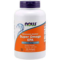 Омега 3 NOW Foods Super Omega EPA 1200 mg 360 240 120 Softgels BB, код: 7518578
