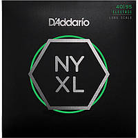 Струны для бас-гитары D'Addario NYXL4095 Long Scale Super Light Electric Bass 4 Strings 40 95 NL, код: 6556187