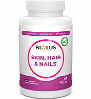 Комплекс для кожи волос ногтей Biotus Hair Skin Nails 120 Tabs BIO-531217 TE, код: 7778377