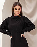 Чорне жіноче плаття, фото 4