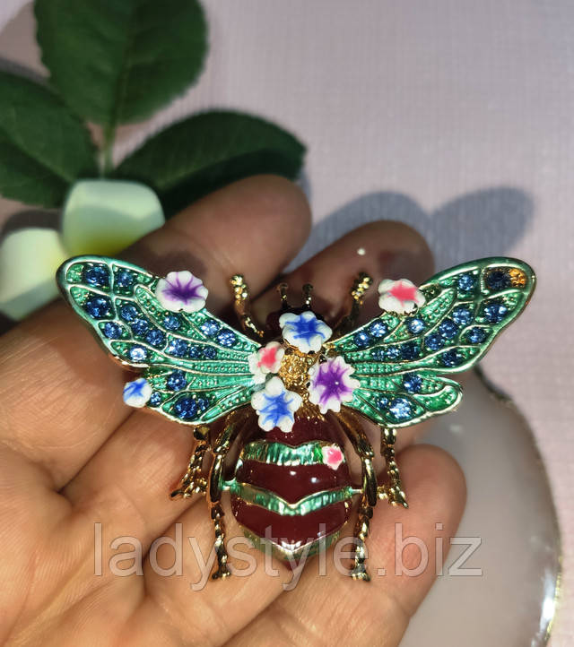 купить украшения с фианитами брошка подарок женщине пирсинг