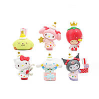 Набор фигурок The Coop Куроми Kuromi Моя Мелодия Onegai My Melody 6шт 3.5-5см (23028) TP, код: 8322012