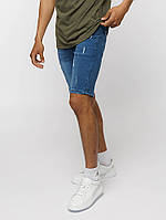 Мужские джинсовые шорты 30 синий JF Mario ЦБ-00219165 OM, код: 8420639
