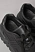 Кросівки жіночі чорного кольору на шнурівці 176938T Безкоштовна доставка, фото 4