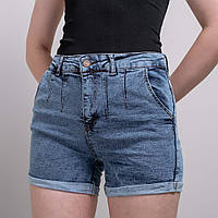 Шорты женские джинсовые 200495 р.30 Fashion Синий UM, код: 8346802