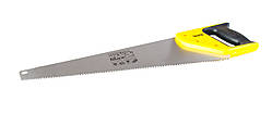 Ножівка столярна MASTERTOOL 450 мм 9TPI MAX CUT гартований зуб 3-D заточення поліроване 14-2845 SC, код: 7232674