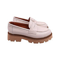Туфлі жіночі Tucino бежеві натуральна шкіра 611-23DTC 39 EM, код: 7951815