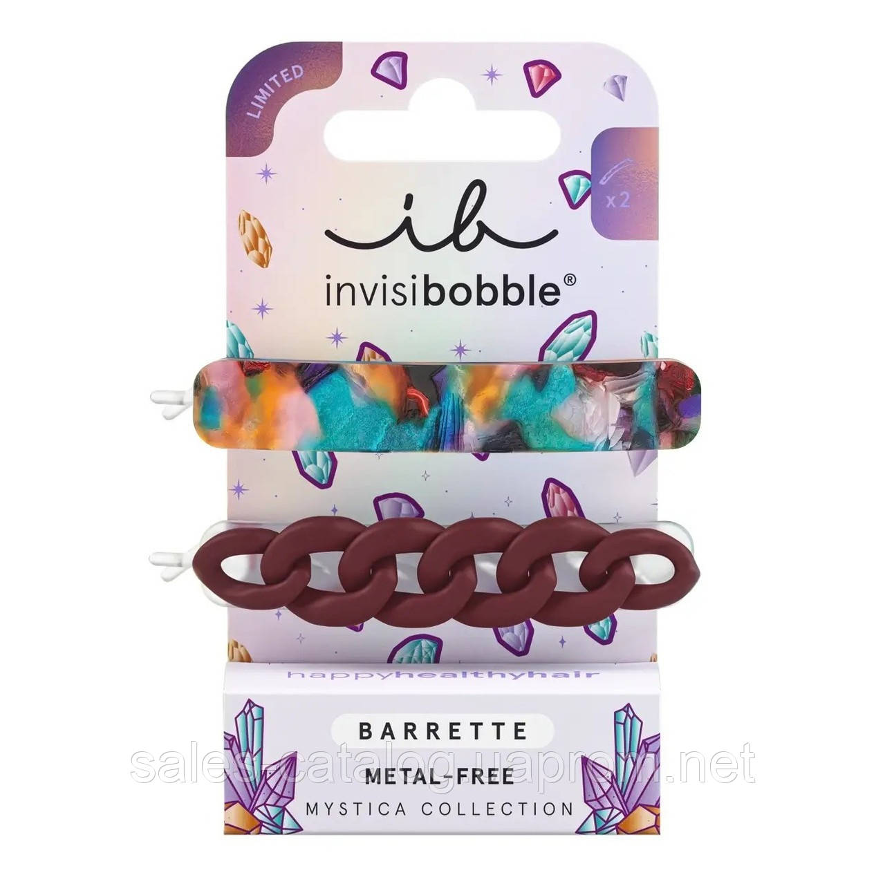 Шпилька для волосся invisibobble BARRETTE Mystica The Rest is Mystery 2 шт SC, код: 8290403