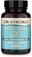 Витамины для волос кожи и ногтей Hair Skin Nails Dr. Mercola 30 капсул FE, код: 7586702