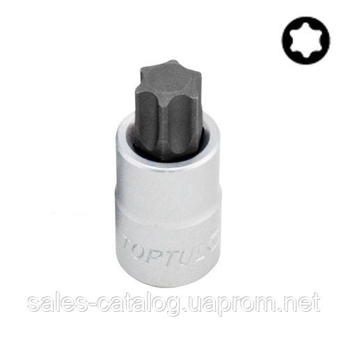 Біта з торцевою головкою TORX TOPTUL T70 55 мм 1 2 BCFA1670 SC, код: 6452487