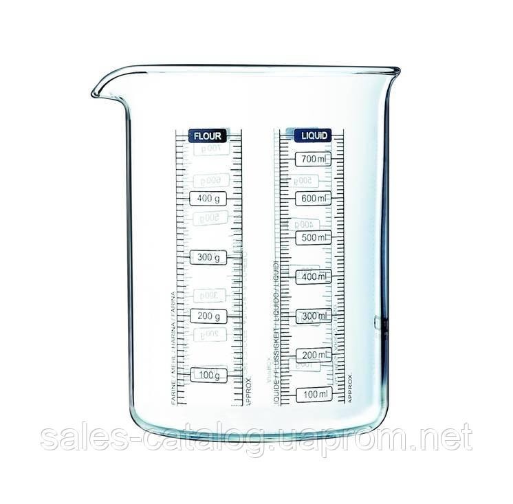 Мірний стакан скляний 750 мл PYREX Kitcken Lab LABBK75 7646 SC, код: 8332542