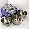 Набір каструль преміум 6 предметов LB-1891, Комплект металевих каструль, Набір посуду каструлі JS-34, фото 6