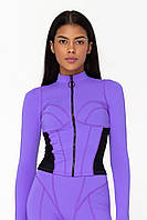 Спортивная женская кофта рашгард Designed for Fitness Summer Vogue Orchid XS S Violet SX, код: 8033969