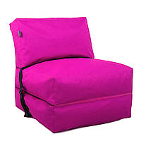 Бескаркасное кресло раскладушка Tia-Sport 210х80 см розовый (sm-0666-31) OM, код: 6537827