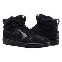 Кроссовки женские Nike Court Borough Mid Boot Bg (CQ4023-001) 38.5 Черный FG, код: 8452619