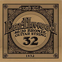 Струна Ernie Ball 1432 Earthwood 80 20 Bronze Acoustic Guitar Strings .032 SX, код: 6839123