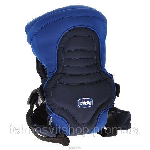 Ерго рюкзак-кенгуру нагрудна сумка Chicco Soft Dream Синій (889642532) TT, код: 1079179