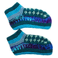 Шкарпетки домашні Kathmandu вовну яка М (22-25 см) Блакитний Синій (27226) SC, код: 7931078