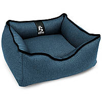 Лежак для собак и котов EGO Bosyak Рогожка XS 50x45 Синий (спальное место для собак и кошек) TE, код: 7635055