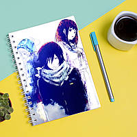 Скетчбук Sketchbook блокнот для рисования с принтом Бездомный бог-Noragami А3 Кавун 48 MY, код: 8301659