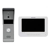 Комплект відеодомофона Hikvision DS-KIS203T відеодомофон 7 і відеопанель PI, код: 7742947
