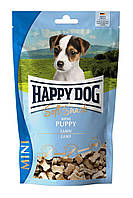 Мягкое лакомство для щенков мелких пород Happy Dog Soft Snack Mini Puppy с мясом ягненка 100 DL, код: 8018221