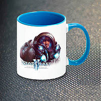Чашка Fan Girl Юнит в Скафандре Стар Крафт Starcraft 2 New (14393) 330 мл Синий ES, код: 7588058