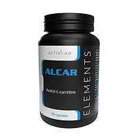 Жироспалювач для спорту Activlab ALCAR Acetyl L-carnitine 90 Caps ST, код: 7627235