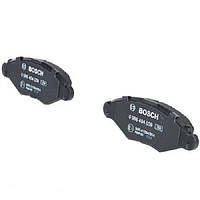 Тормозные колодки Bosch дисковые передние PEUGEOT 206 F 02 0986494039 TT, код: 6723698