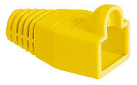 Ковпачок Lucom FreeEnd-RJ45 UTP5e (ковпачок) ізолюючий 6.4mm з вушком жовтий (25.02.5149) EV, код: 7454182