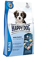 Сухой корм для щенков мелких пород весом до 10 кг от 1 до 12 месяцев Happy Dog fit vital Min OM, код: 8220343