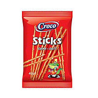 Соломка соленая CROCO STICKS 40 г FT, код: 8073747