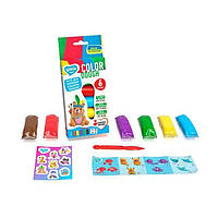 Набор теста для лепки Color Dough 6 цветов Окто (41196) TN, код: 7879664