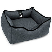 Лежак для собак и котов EGO Bosyak Рогожка XS 50x45 Серый (спальное место для собак и кошек) SC, код: 7635056