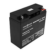 Аккумулятор свинцово-кислотный LogicPower AGM LPM 12 - 20 AH CP, код: 7294008
