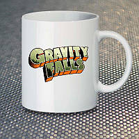 Чашка Fan Girl Логотип Гравіті Фолз Gravity Falls New (14460) 330 мл Різнобарвний KB, код: 7588143